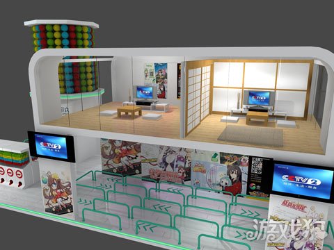 世界最大扭蛋機現身CJ 晨之科展臺搭建效果(圖4) 世界最大扭蛋機現身CJ 晨之科展臺搭建效果(圖4)