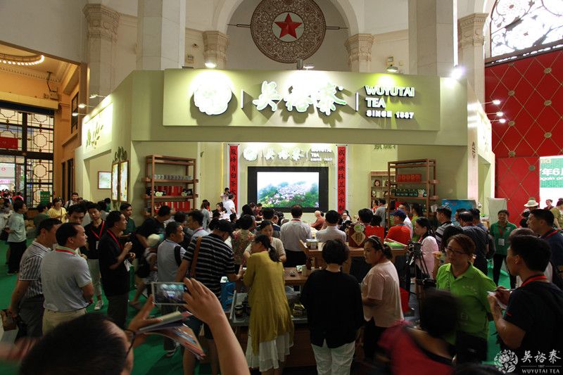 吳裕泰火爆依舊 2016北京國(guó)際茶業(yè)展 (圖1)