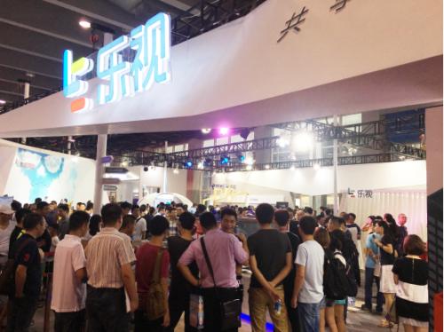 樂視手機中國電信天翼終端展臺成焦點(圖3) 樂視手機中國電信天翼終端展臺成焦點(圖3)