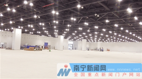 會展中心改擴建場館裝修收尾 B、C塊場館８月啟用