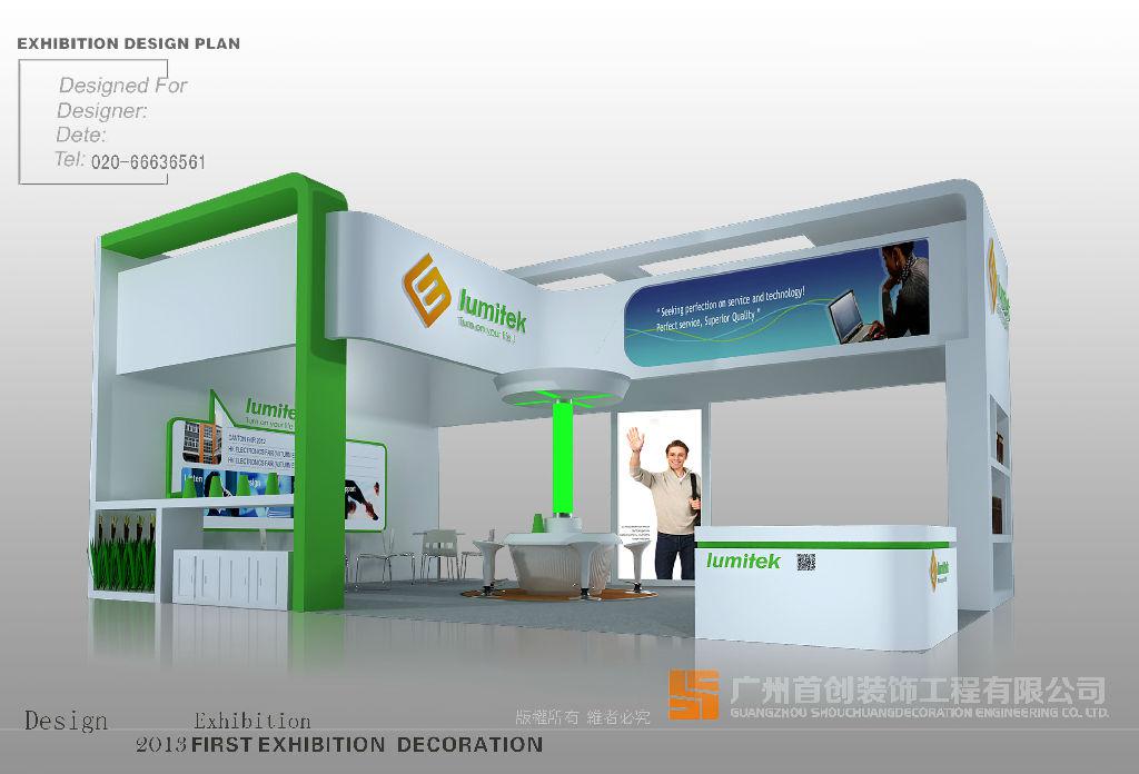 展臺(tái)搭建設(shè)計(jì)的有關(guān)花槽的三種重要類型 (圖1)