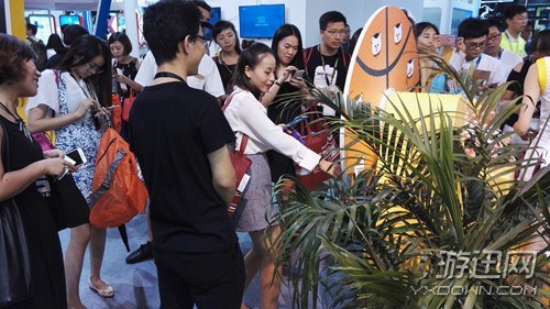 直擊2016ChinaJoy現場 咸魚游戲展臺人氣爆棚 游迅網www.yxdown.com