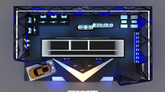 87870展臺設計神秘酷炫惹人遐想(圖5) 87870展臺設計照曝光 神秘酷炫惹人遐想