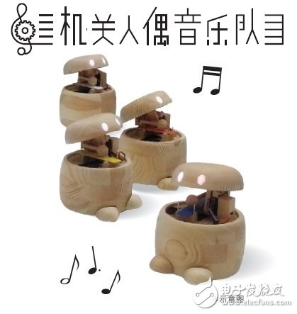 ROHM參展“2016深圳國際電子展” 亮相(圖3) ROHM機關人偶音樂隊